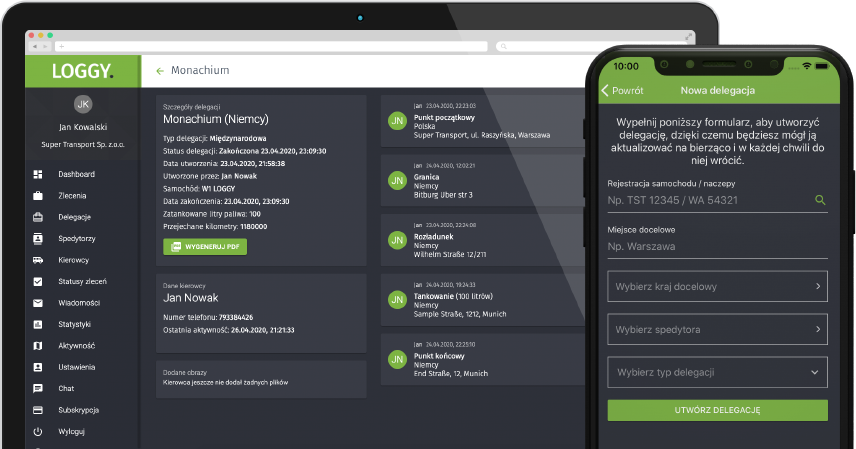 Delegacje kierowców